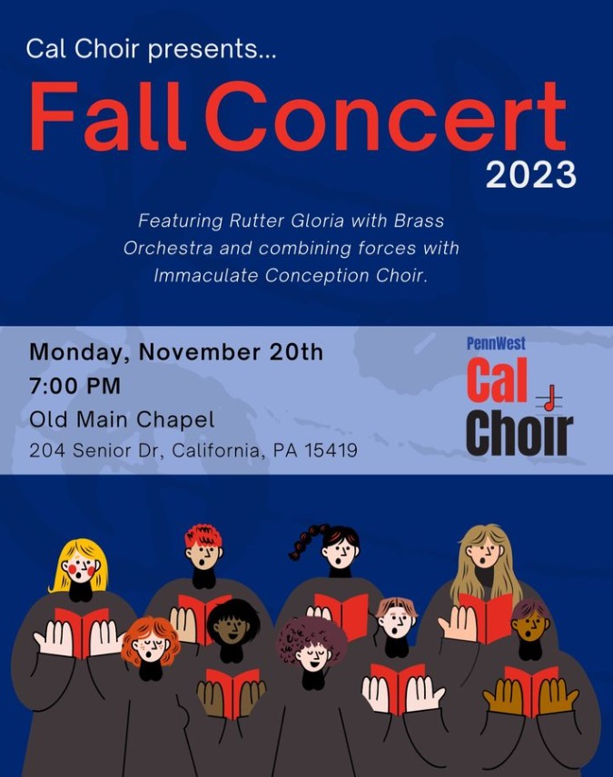 PennWest California Choir’s Fall Concert