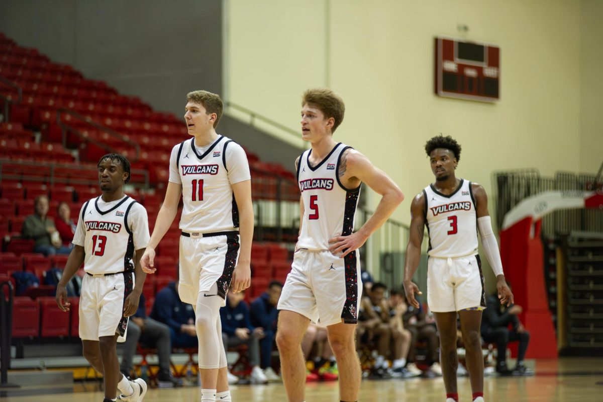 (From left) Donald Whitehead Jr., Keith Palek, KJ McClurg, and Zyan Collins