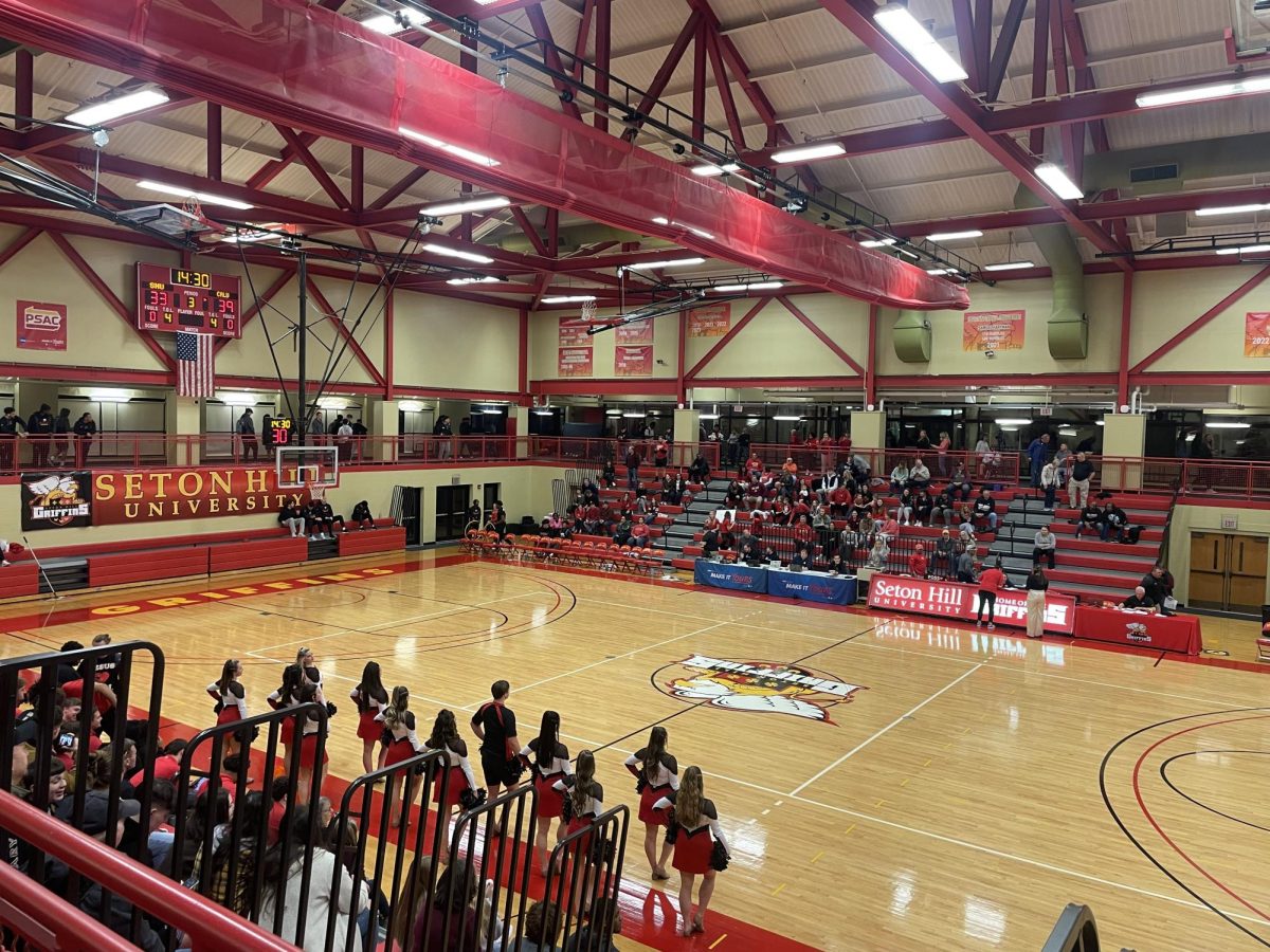 Seton Hill Gym as the Vulcans Set to faceoff 