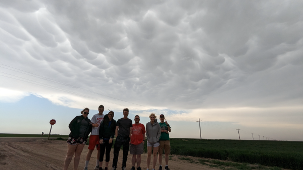 PennWest California Students on their Tornado Chasing Weather Trip
