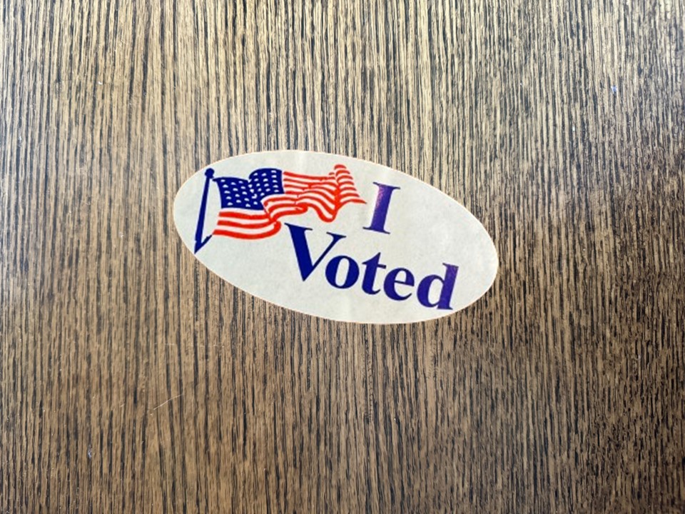 I Voted Sticker