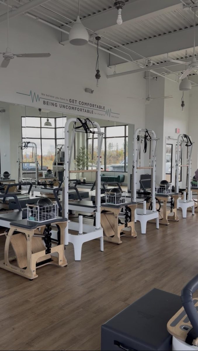 Consistent workouts at a pilates studio signal effort that is authentic.