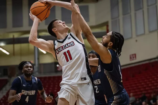 Brayden Reynolds in action at Vulcans vs. Seton Hill